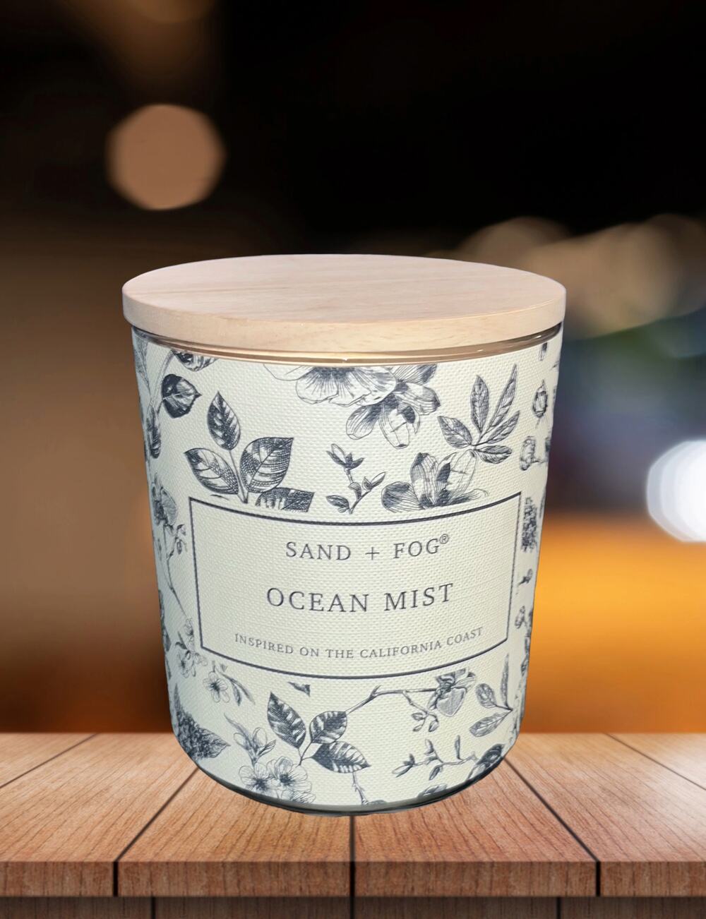 NEW! Sand + Fog Ocean Mist Scented Luxury Candle 10oz